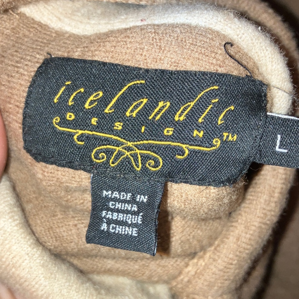 Icelandic Design Wool Reversible Jacket Large - image 3